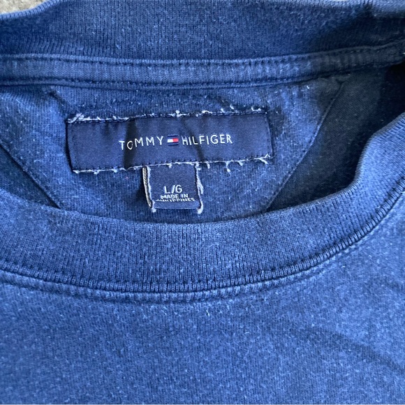 Men’s Tommy Hilfiger T-shirt size large navy - Picture 3 of 3